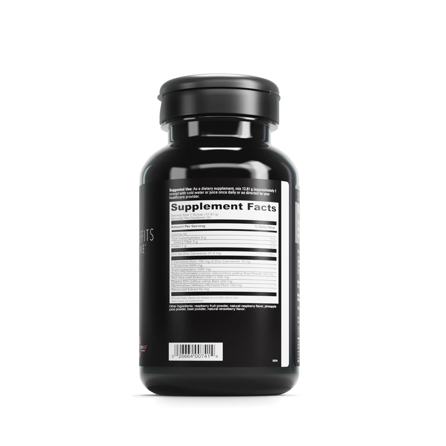 DAVINCI Labs GI Benefits – Digestive Health Powder with Zinc & L-Glutamine | Immune & Gut Health