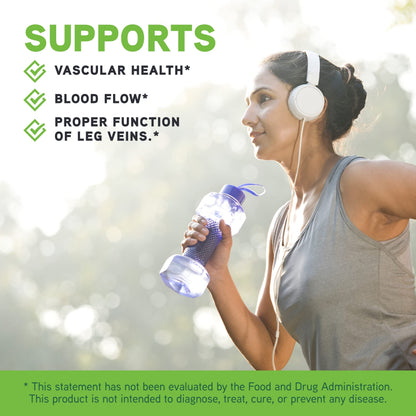 DAVINCI Labs Healthy Veins – Vascular Health Support | Vitamin C, Diosmin | Gluten Free | 60 Veg Capsules