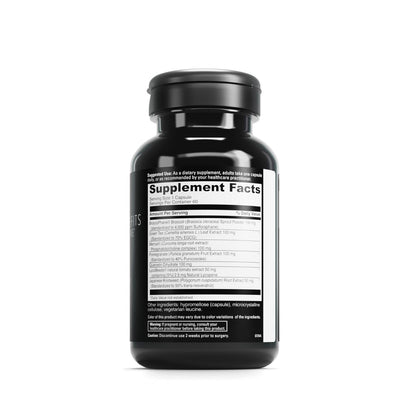 DAVINCI Labs Phyto Benefits – Heart, Brain & Immune Health | Curcumin, Quercetin, Green Tea | Vegetarian, Gluten-Free, Soy-Free | 60 Caps