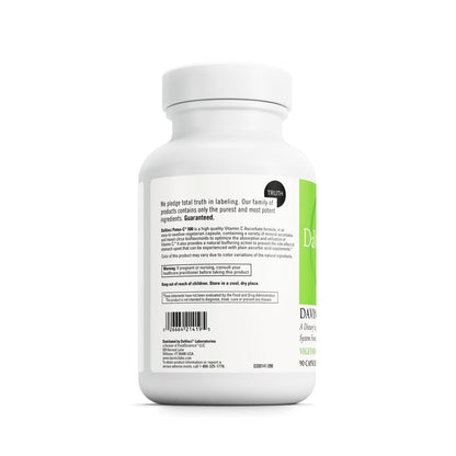 DAVINCI Labs Poten-C 500 – Immune Support & Collagen Health Vitamin C Supplement | Vegetarian & Gluten-Free | 90 Tablets