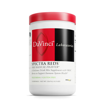 DAVINCI Labs Spectra Reds - Antioxidant Drink Mix for Immune & Liver Health | 30 Servings (324.9 g)