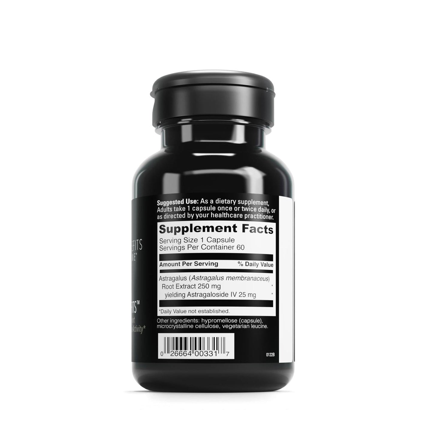 DAVINCI Labs Telomere Benefits - Telomere Support & Healthy Aging | Astragalus Root | Gluten-Free | 60 Veg Capsules