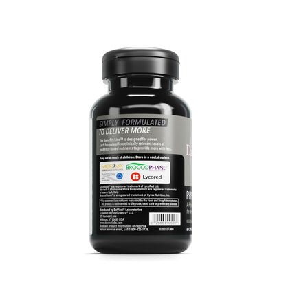DAVINCI Labs Phyto Benefits – Heart, Brain & Immune Health | Curcumin, Quercetin, Green Tea | Vegetarian, Gluten-Free, Soy-Free | 60 Caps
