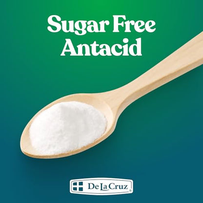 De La Cruz Pure Sodium Bicarbonate Powder 8 oz – Aluminium-Free Antacid, Baking Soda & Baking Powder – Packed in USA