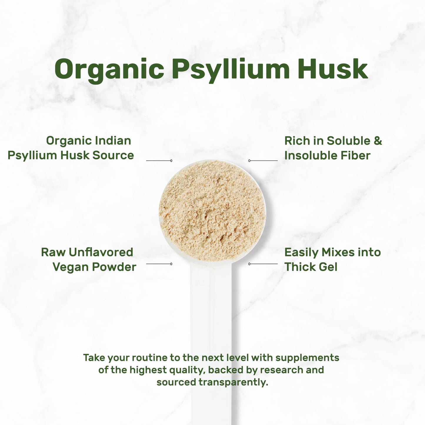 DEAL SUPPLEMENT Organic Psyllium Husk Powder 3lbs | Gut Health & Digestive Fiber