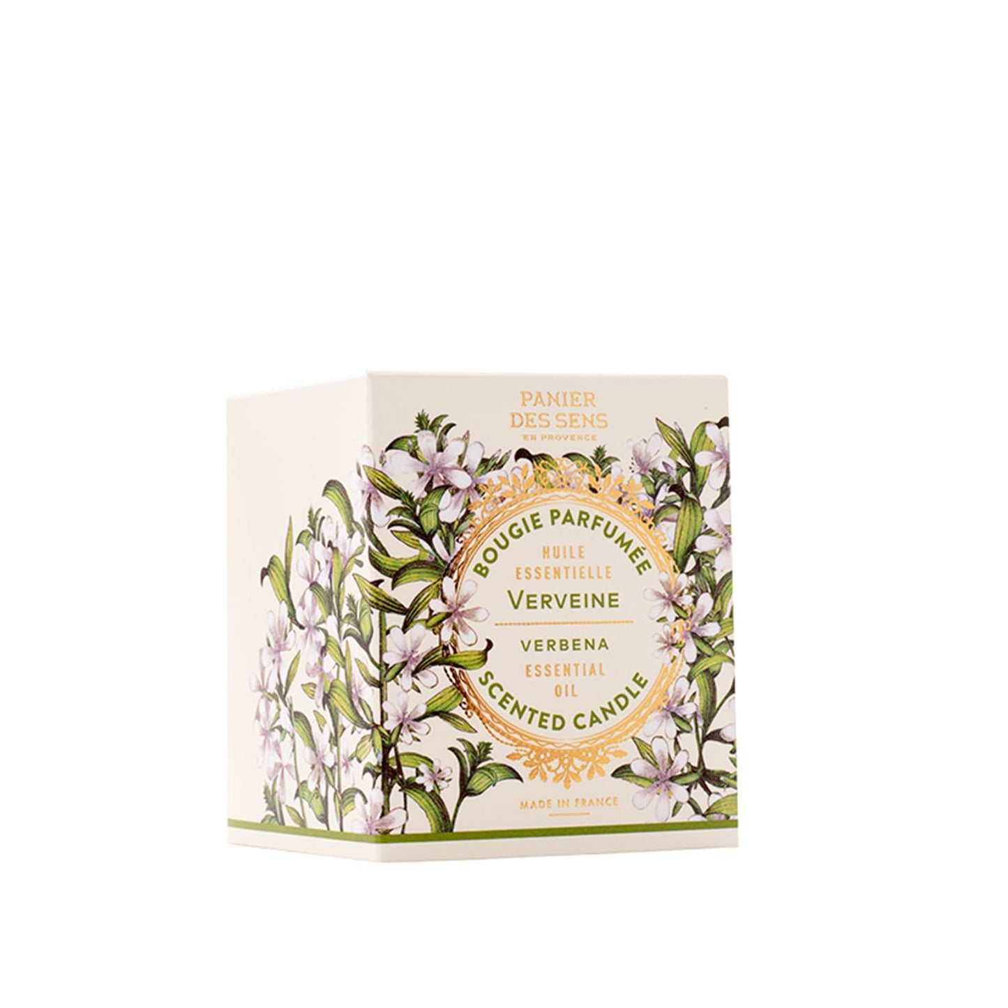 Panier des Sens Verbena Candle – Hand-Poured in Provence, 55h Burn Time, 6.3 oz