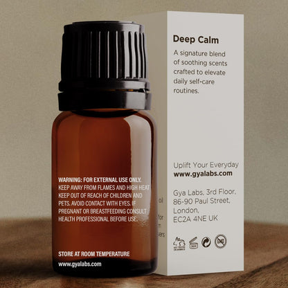 Gya Labs Deep Calm Essential Oil Blend – 0.34 oz for Relaxation & Emotional Balance