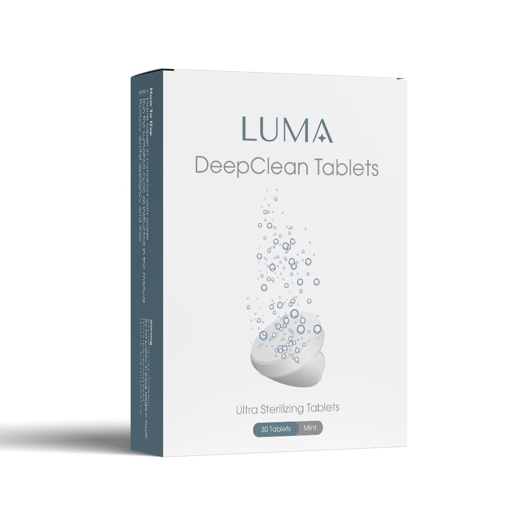 DeepClean Tablets for LumaPod – Mint Formula for Retainers & Aligners – 30 Count