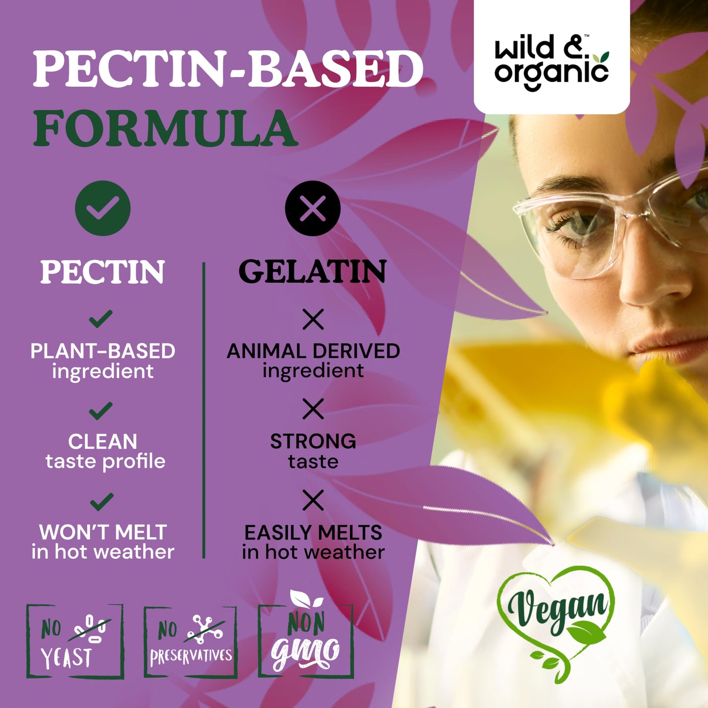 Wild & Organic Milk Thistle Gummies 1500mg | Liver Detox, Vegan & Non-GMO