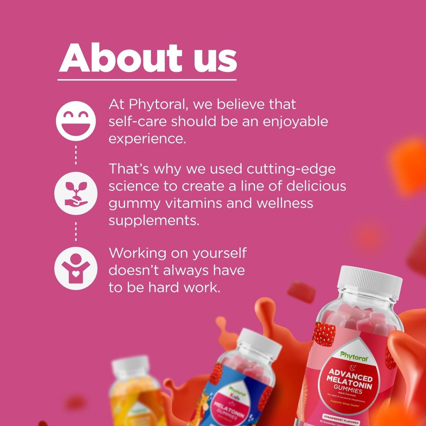 Natural Multivitamin Iron Gummies for Adults – Iron + Energy Boost
