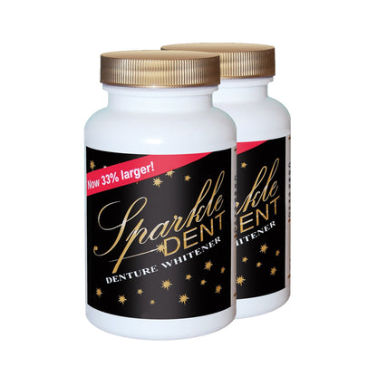 Dent 2 Pack - Sparkle-Dent Denture Cleaner