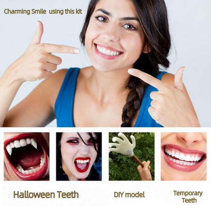 Tooth Repair Kit - Moldable Teeth Beads for DIY Denture Repair