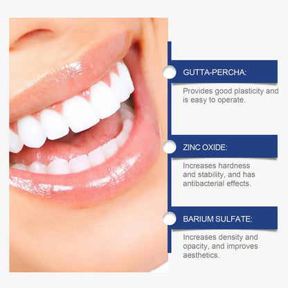 Dental Filling Beads (30ML/1FL.OZ) | Temporary Tooth Filling Kit for Cavities | Comfort-Focused DIY Solution