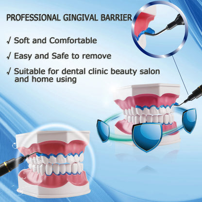 Dental Gingival Barrier Protection Gel – 10Pcs, 3ML Gum Protector for Teeth Whitening