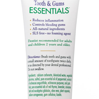 Dental Herb Company Essentials Toothpaste Fluoride-Free 4 oz (3 Pack)