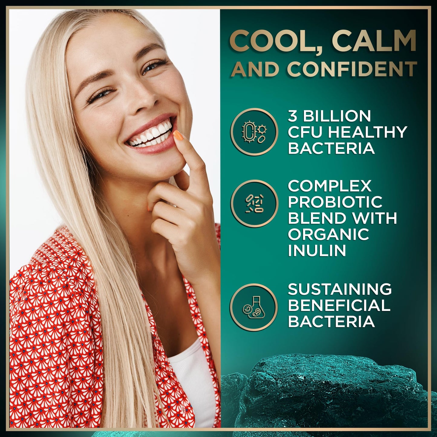 Oral Probiotics for Bad Breath | Dental Probiotics for Teeth & Gums | 3B CFU