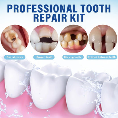 Dental Restoration Kit: Zinc Oxide Eugenol Cement for Temporary Crowns & Bridges