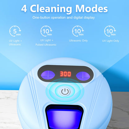 Dental Ultrasonic Retainer Cleaner Machine – 45kHz, 200ML