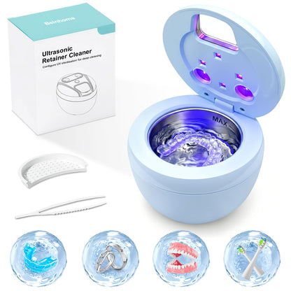 Dental Ultrasonic Retainer Cleaner Machine – 45kHz, 200ML