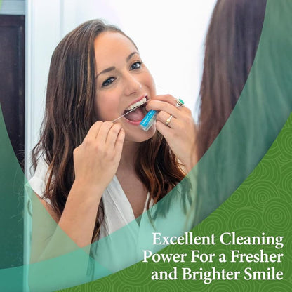 Dental Lace Refillable Silk Dental Floss – 100% Silk, Mint, PFAS & PTFE Free (Pack of 2)