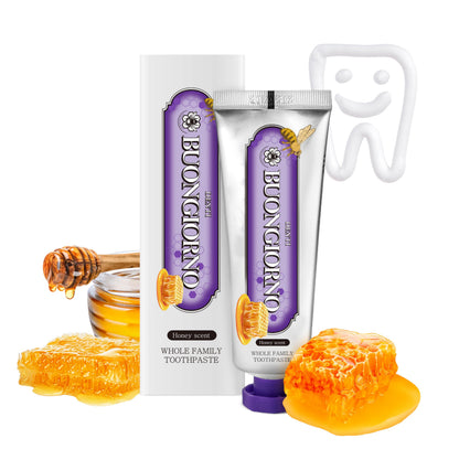 DENTI BUONGIORNO Gum Care Toothpaste – Honey Mint (Natural Fluoride, Korean)
