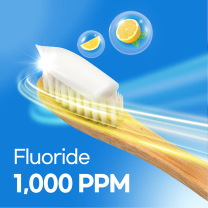 DENTI BUONGIORNO Plaque Care Toothpaste – Lemon Mint | Natural Fluoride