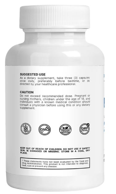 Denticare Bite-Guard: Teeth Grinding & Clenching Relief – 90 Vegan Capsules