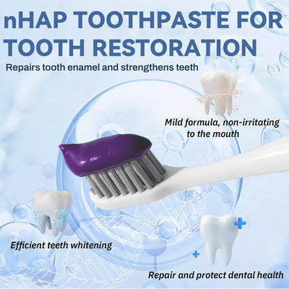 7.5% Hydroxyapatite Toothpaste for Sensitive Teeth & Enamel Repair – Fresh Mint 2.12 oz