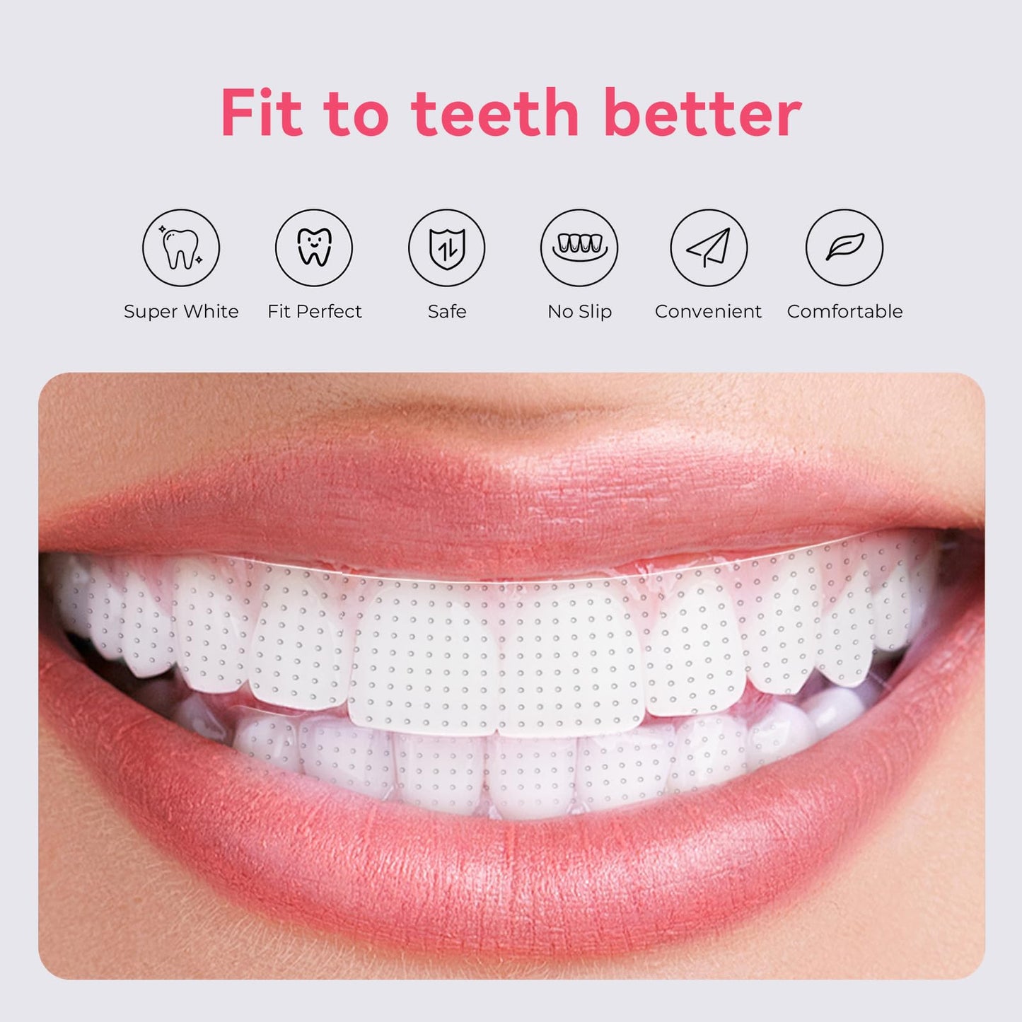 DentiSmart Teeth Whitening Strips – Enamel-Safe, Clinically Tested