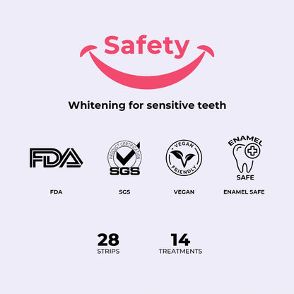 DentiSmart Teeth Whitening Strips – Enamel-Safe, Clinically Tested