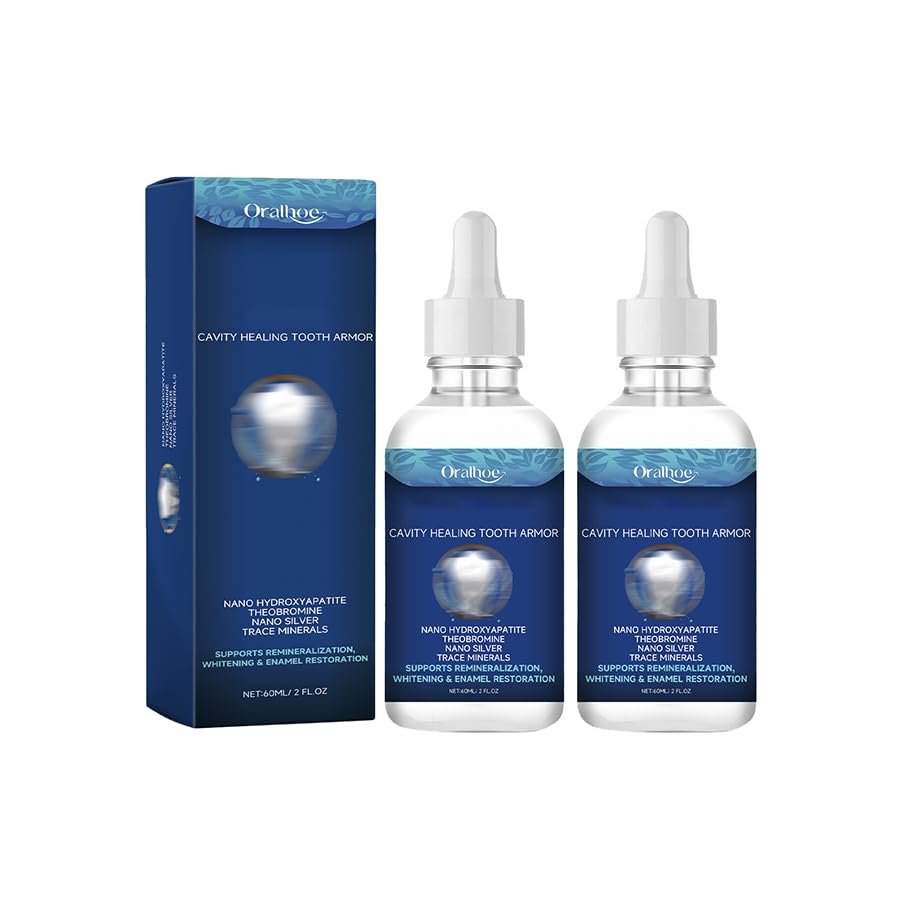Dentite Cavity Healing Tooth Armor – 2pcs Transparent Liquid Tooth Armor