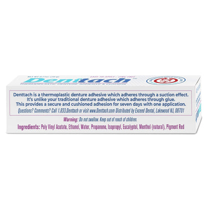 Thermoplastic Denture Adhesive & Cushion Reliner – Zinc-Free, 7-Day Hold (Pack of 5)