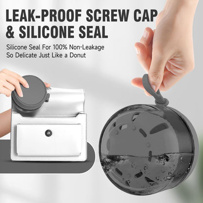 Denture Bath Box Cup – Leak-Proof Portable Retainer Case for Travel