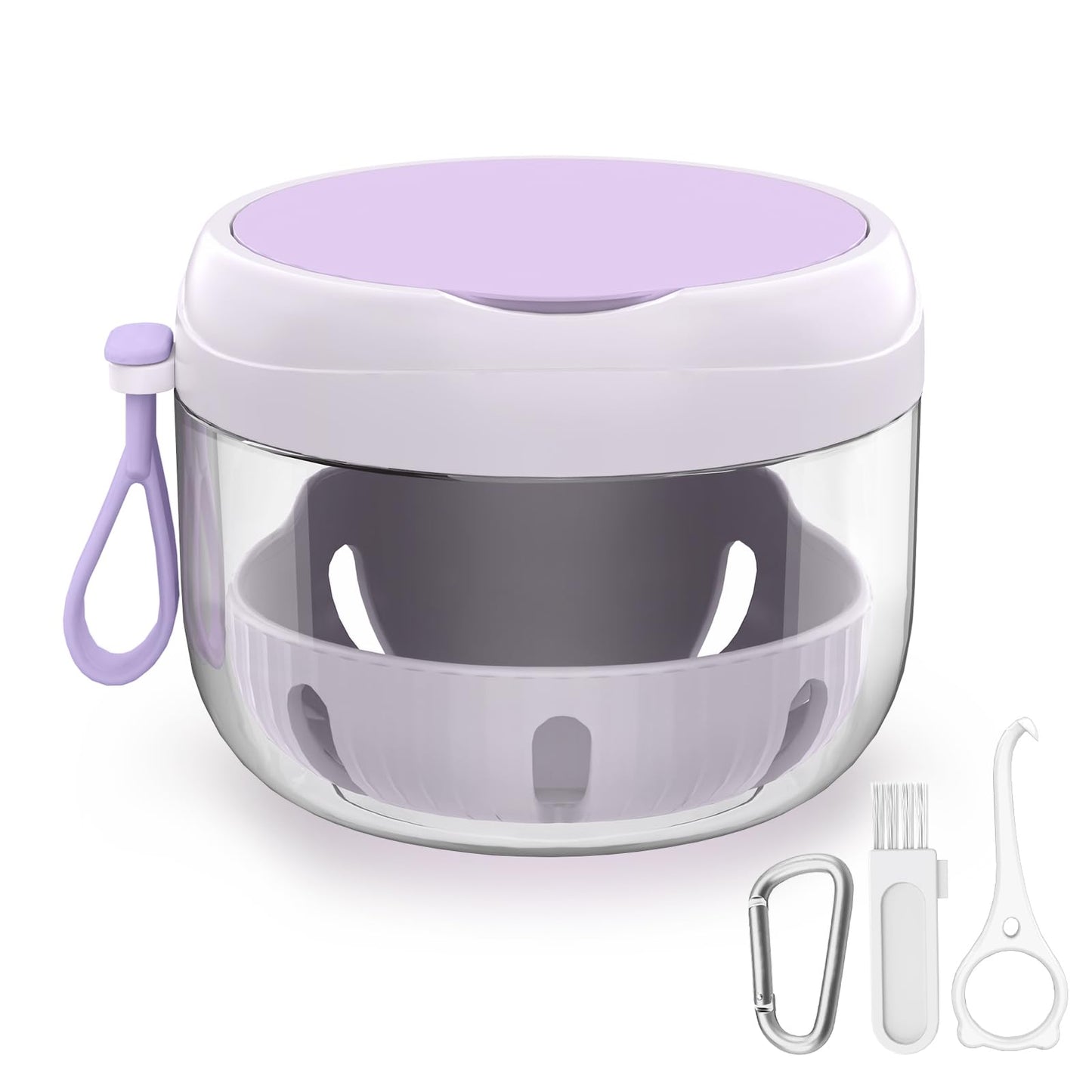 Denture Bath Box Cup – Leak-Proof Travel Retainer Case & Cleaning Kit