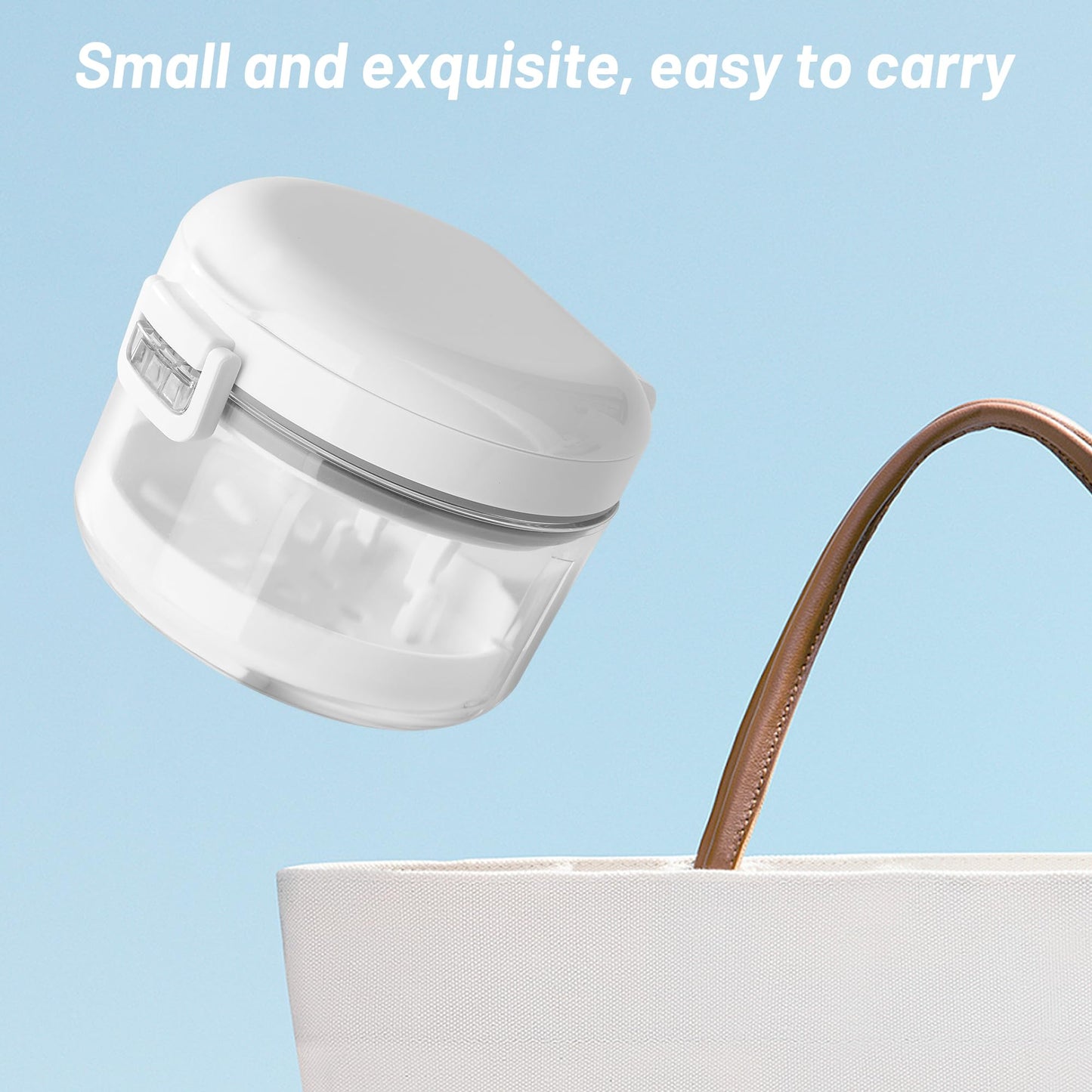 Automatic Rising Denture Bath Box Cup – Clean for Dentures & Braces