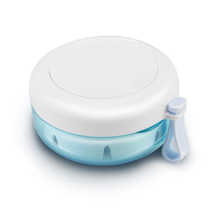 Denture Case - Leak-Proof Travel Box with Magnetic Mirror & Strainer