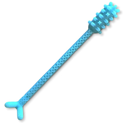 Denture Dart V3 – Hard Plastic Denture Brush & Gel Adhesive Remover