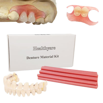 Denture Material Kit for Repairing Missing Teeth | DIY Full Dentures