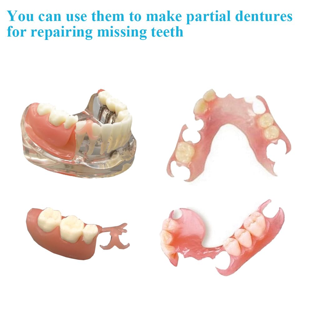 Denture Material Kit for Repairing Missing Teeth | DIY Full Dentures