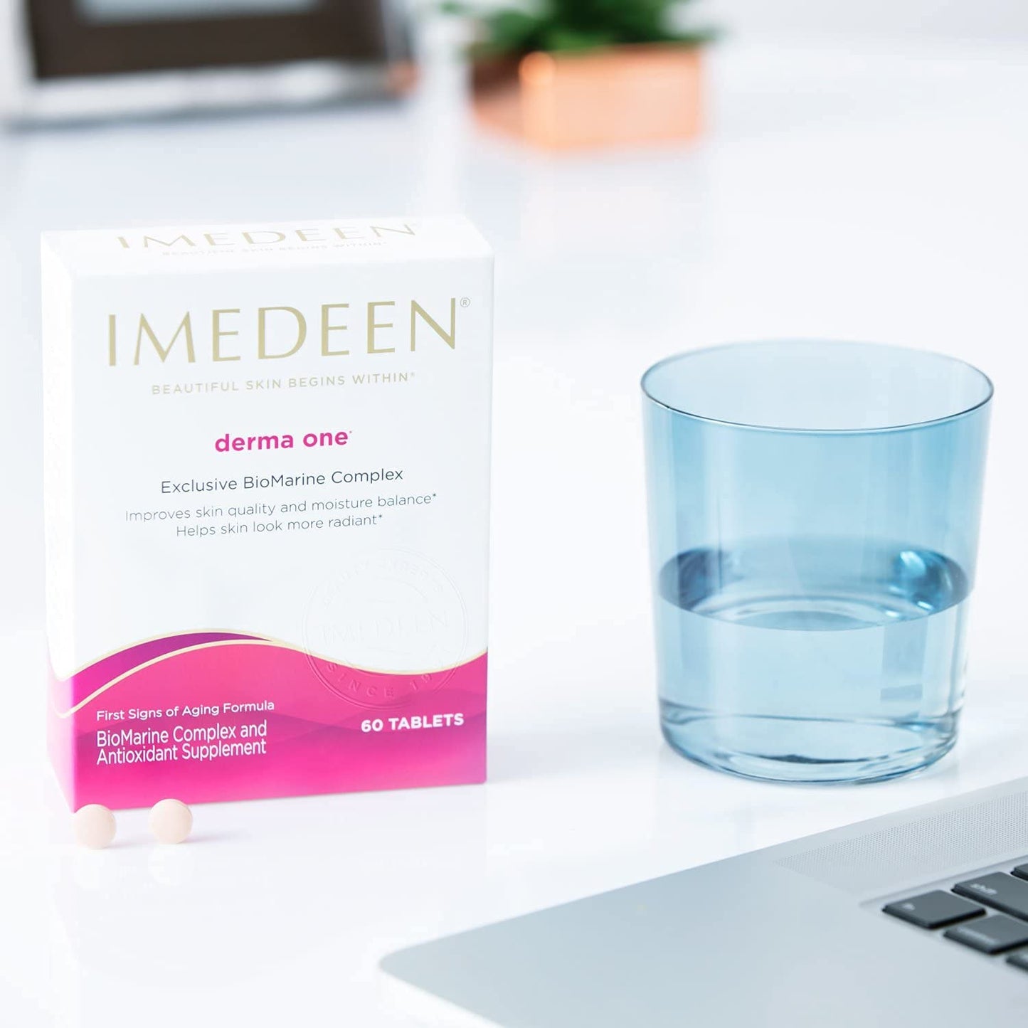 Derma One: First Signs of Aging Formula with Marine Complex & Antioxidant Supplement | IMEDEEN