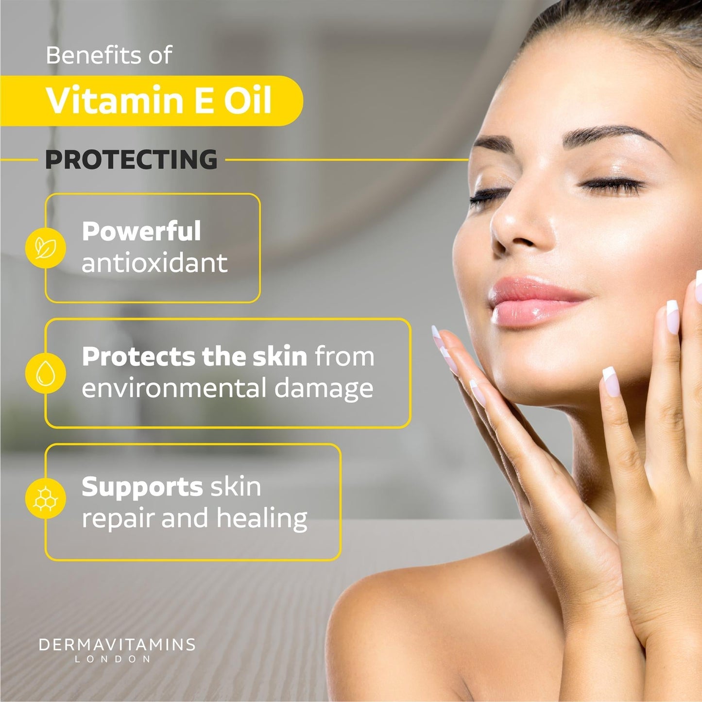 Dermavitamins 100% Natural Vitamin E Oil