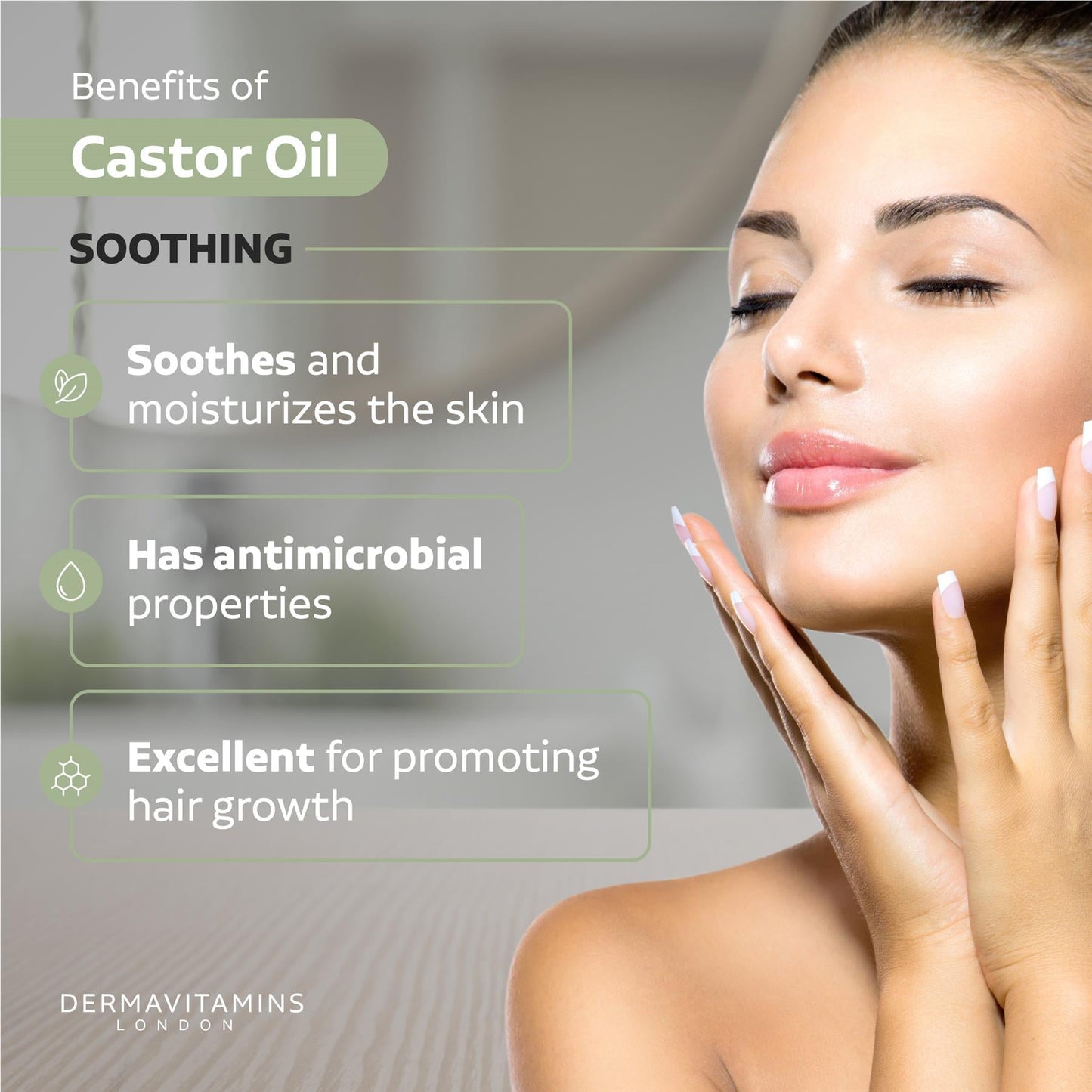 Dermavitamins 100% Pure Castor Oil