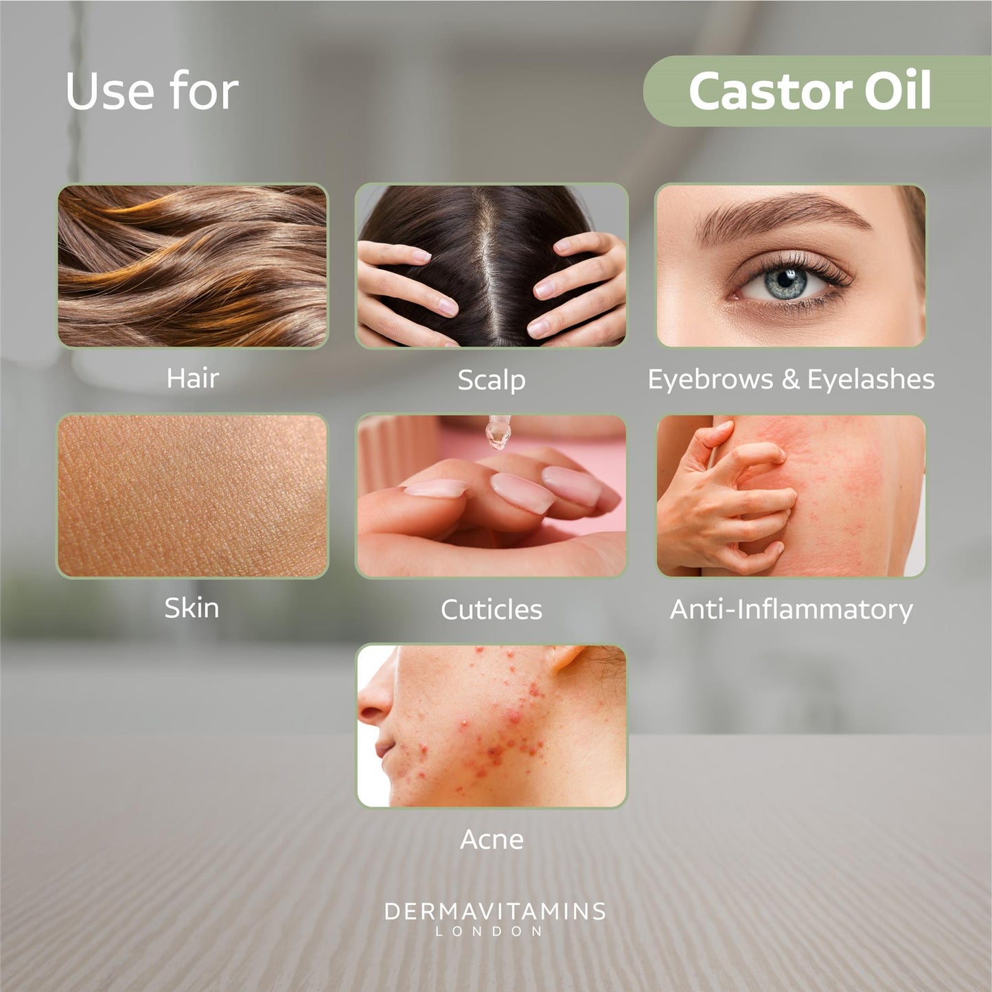 Dermavitamins 100% Pure Castor Oil