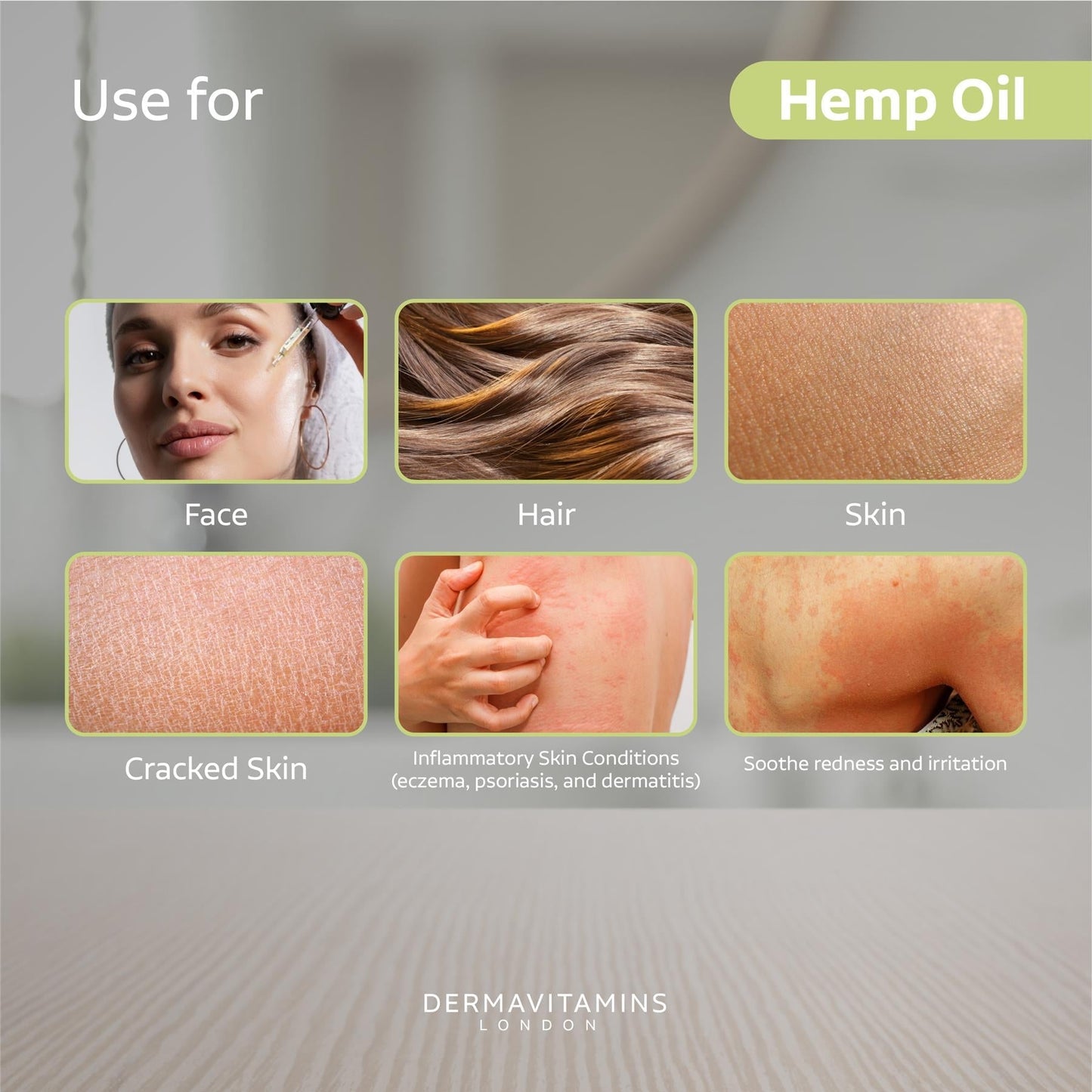 Dermavitamins 100% Pure Hemp Oil