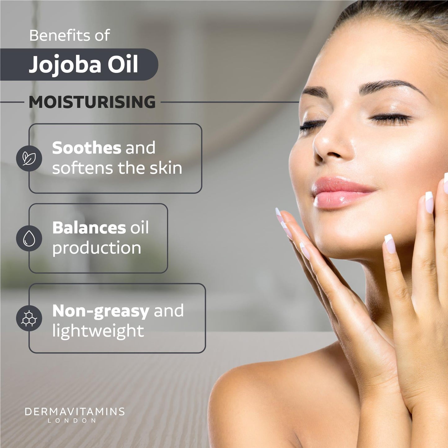 Dermavitamins 100% Pure Jojoba Oil