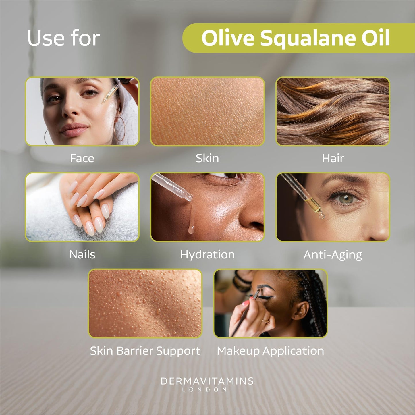 Dermavitamins 100% Pure Olive Squalane  Oil