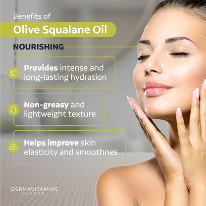 Dermavitamins 100% Pure Olive Squalane  Oil