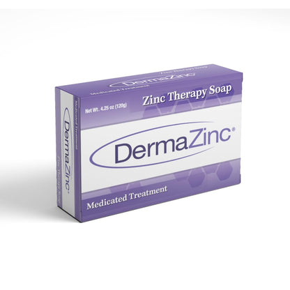 DermaZinc Therapy Soap - 2% Pyrithione Zinc for Eczema & Dermatitis