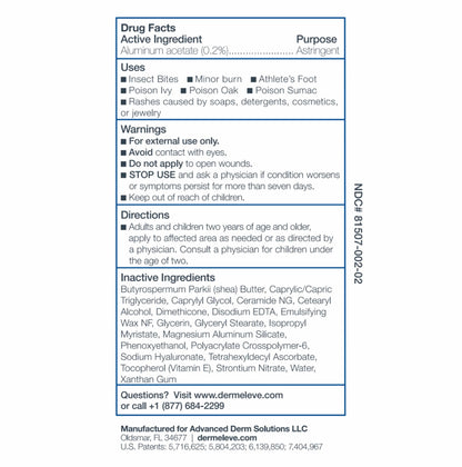 Dermeleve Steroid-Free Anti-Itch Cream | Extra Strength Relief for Psoriasis & More | 2 oz (2 Pack)