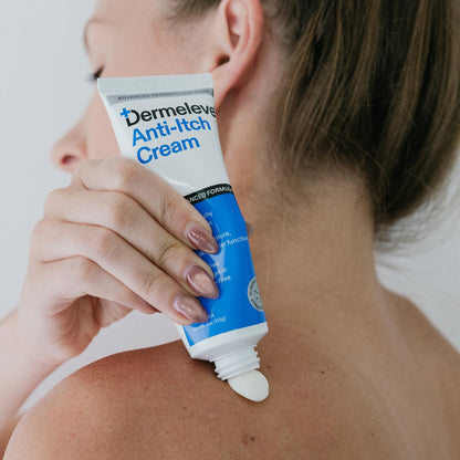 Dermeleve Steroid-Free Anti-Itch Cream | Extra Strength Itch Relief (2 oz)
